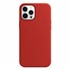 CaseUp Apple iPhone 12 Pro Max Kılıf Slim Liquid Silicone Koyu Kırmızı 2